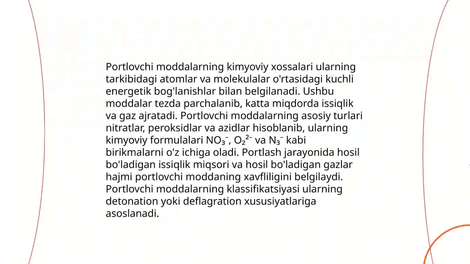 Portlovchi moddalarning kashf etilishi 3