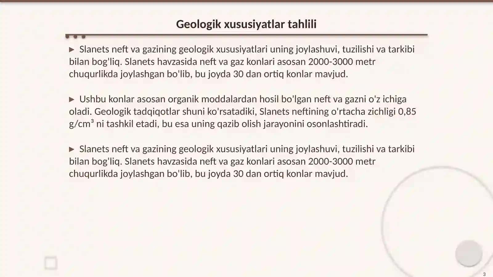 Slanets neftli va gazini qazib olish jarayoniga tasiri 3
