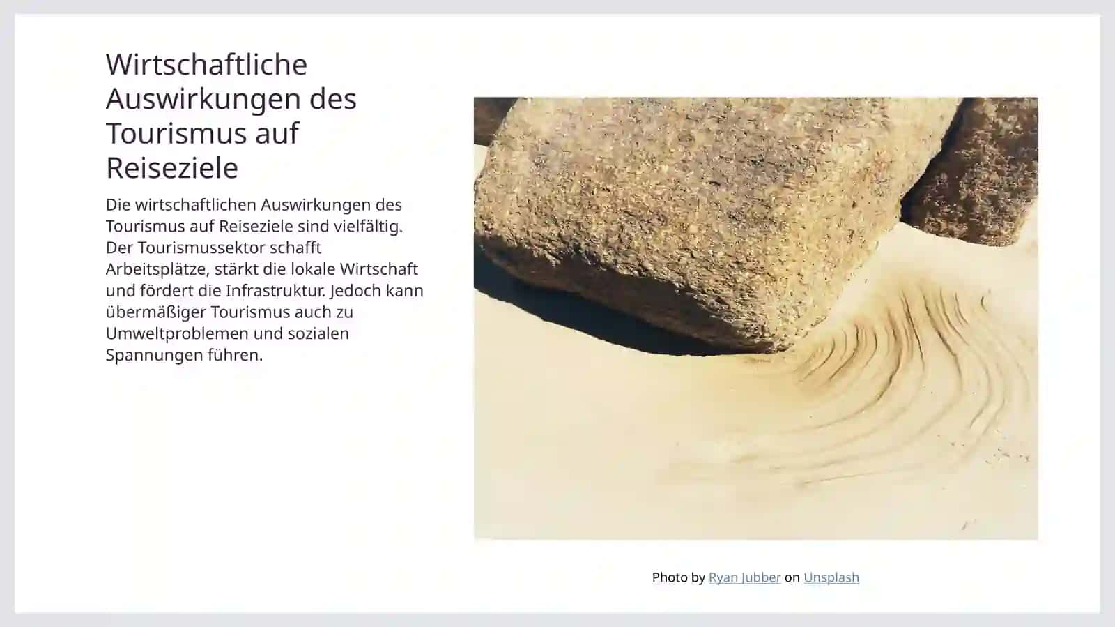 Die wirtschaftlichen Auswirkungen des Tourismus auf Reiseziele 3