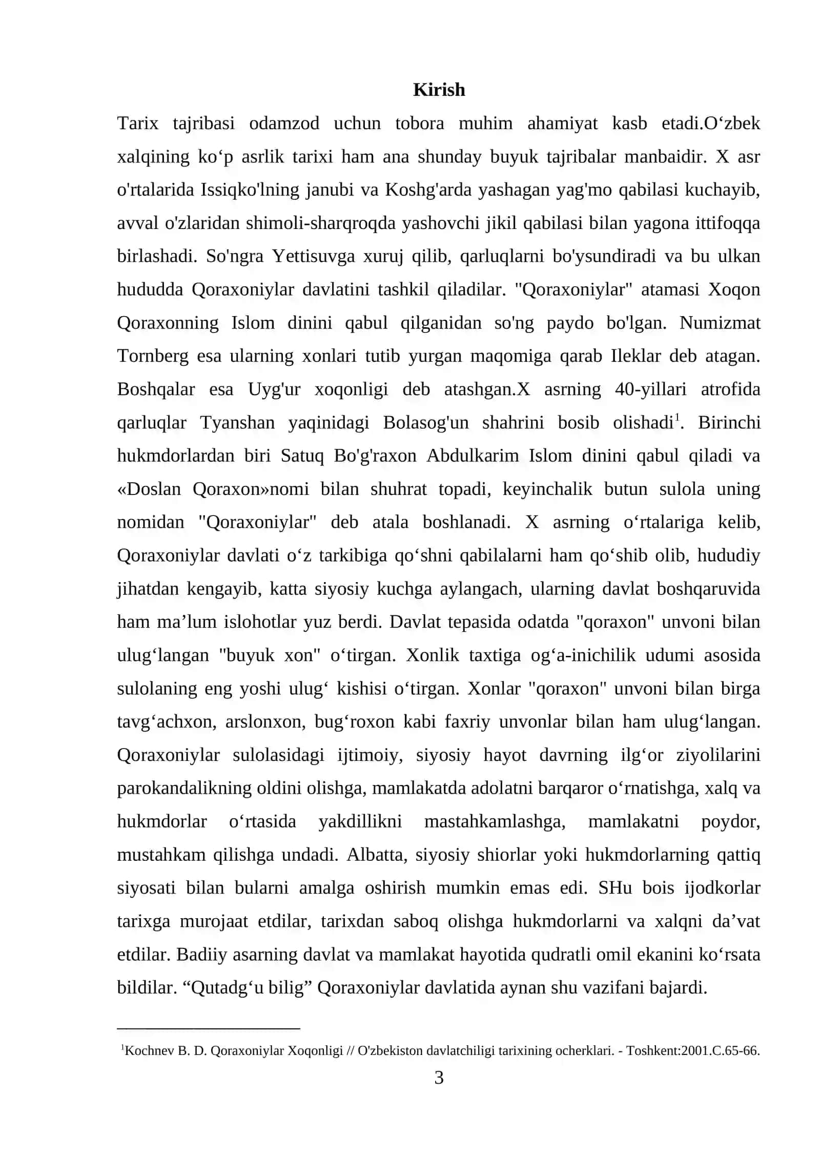 Qoraxoniylar davlati ijtimoiy-siyosiy tuzumi (Xoqon-Qoraxon) 3