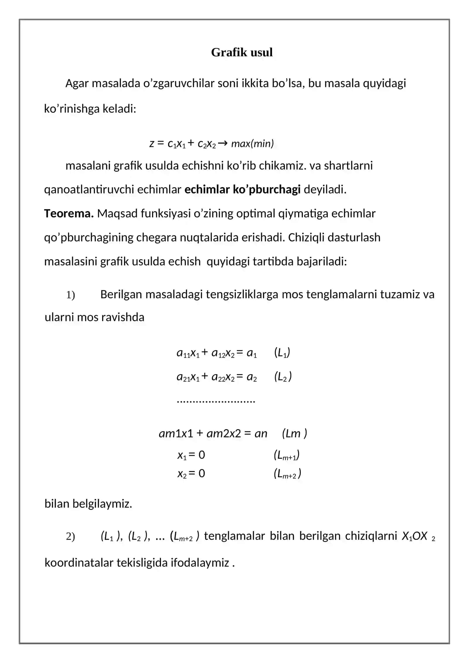 MATEMATIK MODELLASHTIRISH 3