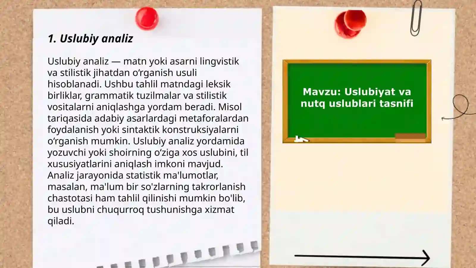 Uslubiyat boʻlimi 3