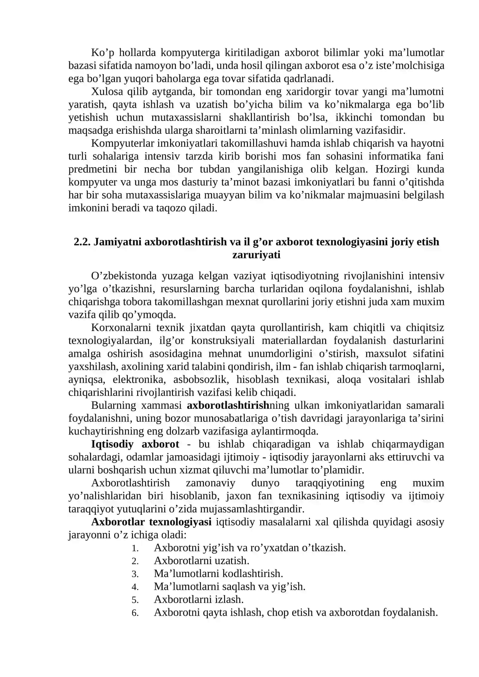Ma’ruza 2-3 3