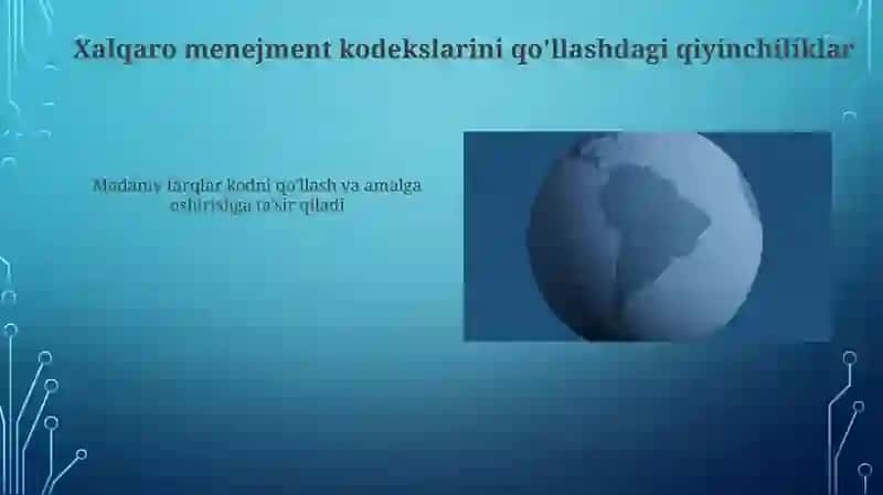 Xalqaro boshqaruv kodeksi 3