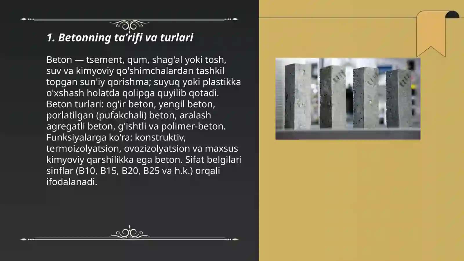 Betonlar 3
