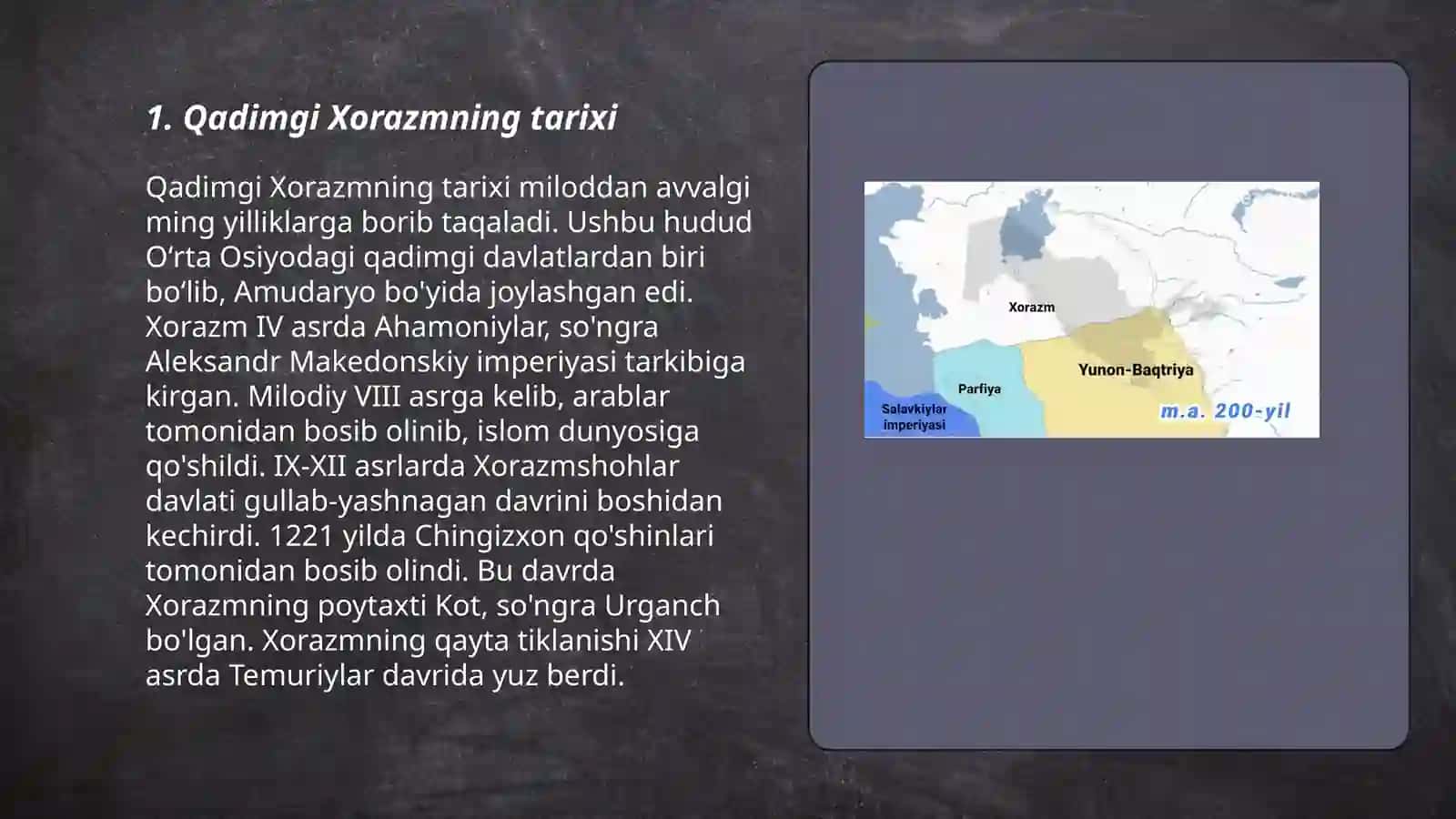 Qadimgi Xorazm tarixi 3