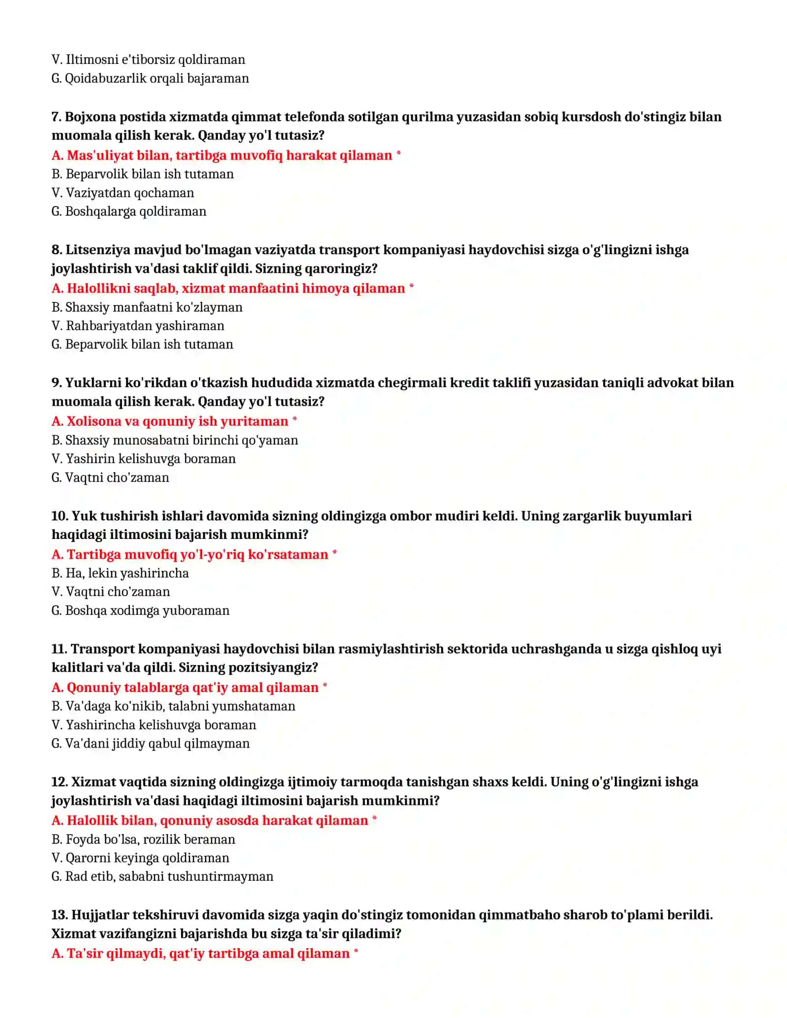 SUHBAT TESTLARI (№ 38) 3