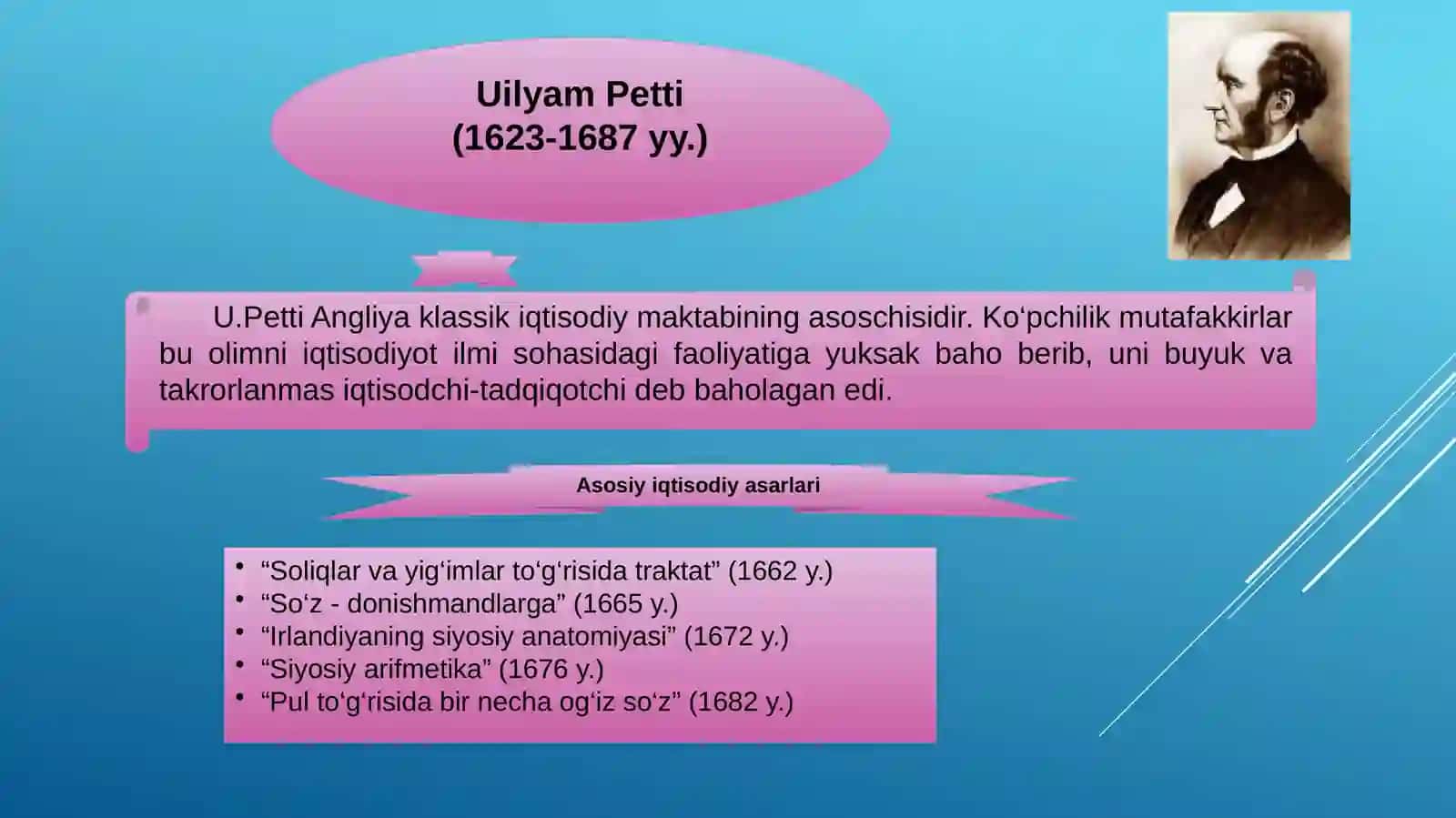 Klassik maktabning iqtisodiy ta’limotlari, Angliya va Fransiyada klassikIqtisodiy maktabning shakllanishi 3