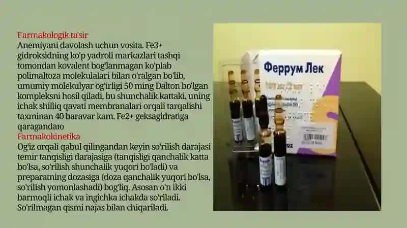 Temirsaqlovchidori vositalarining qiyosiy tahlili 3
