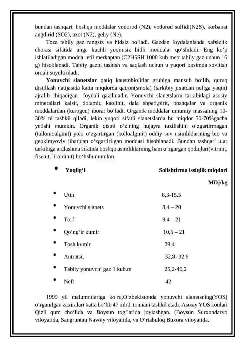 Slanetsli rudalarni boyitish texnologiyasi 3