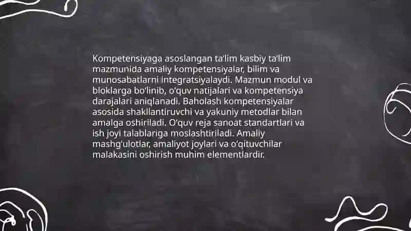 Kasbiy ta’lim mazmuni va texnologiyalari 3