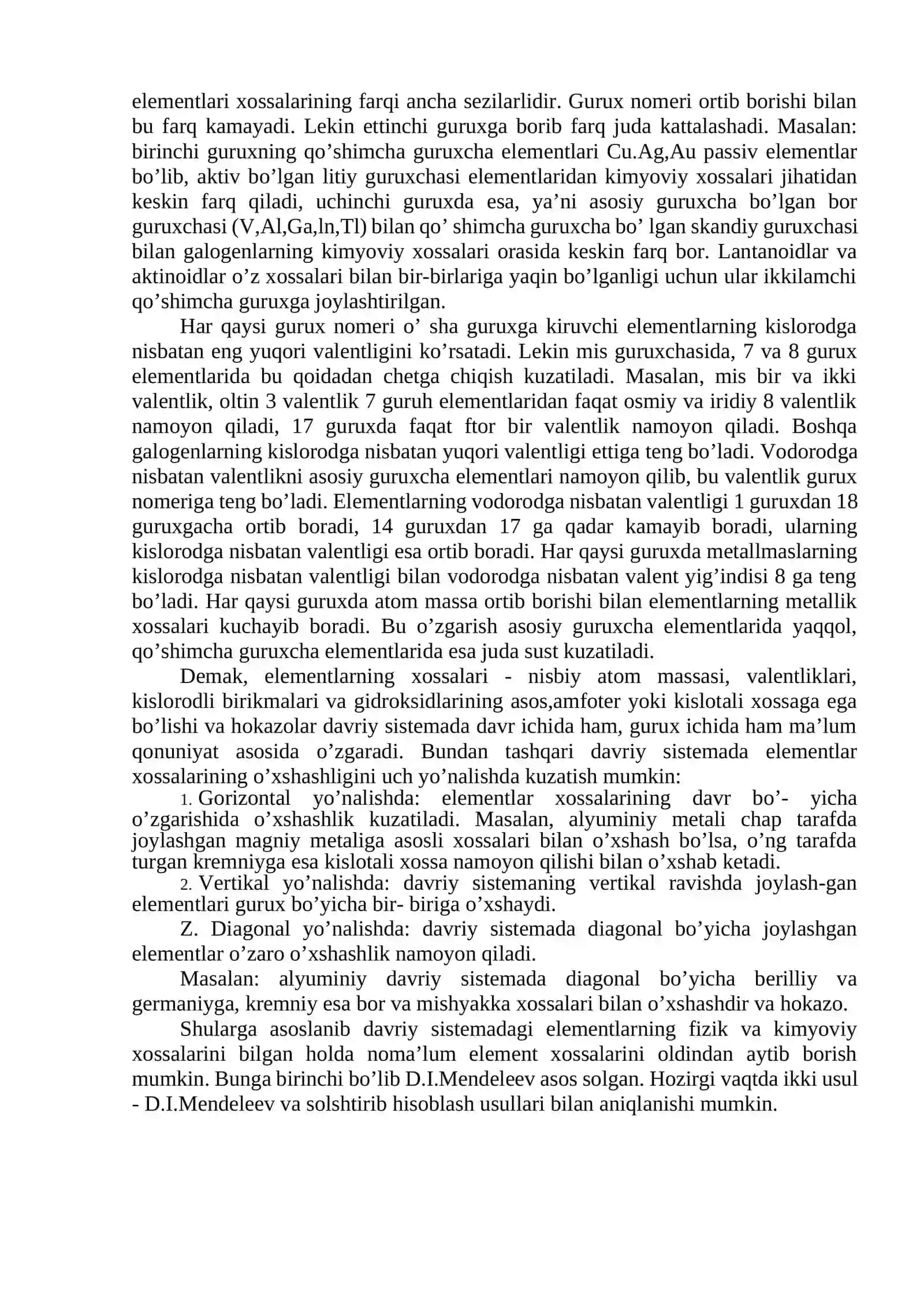 Elementlarning zamonaviy davriy sistemasi 3