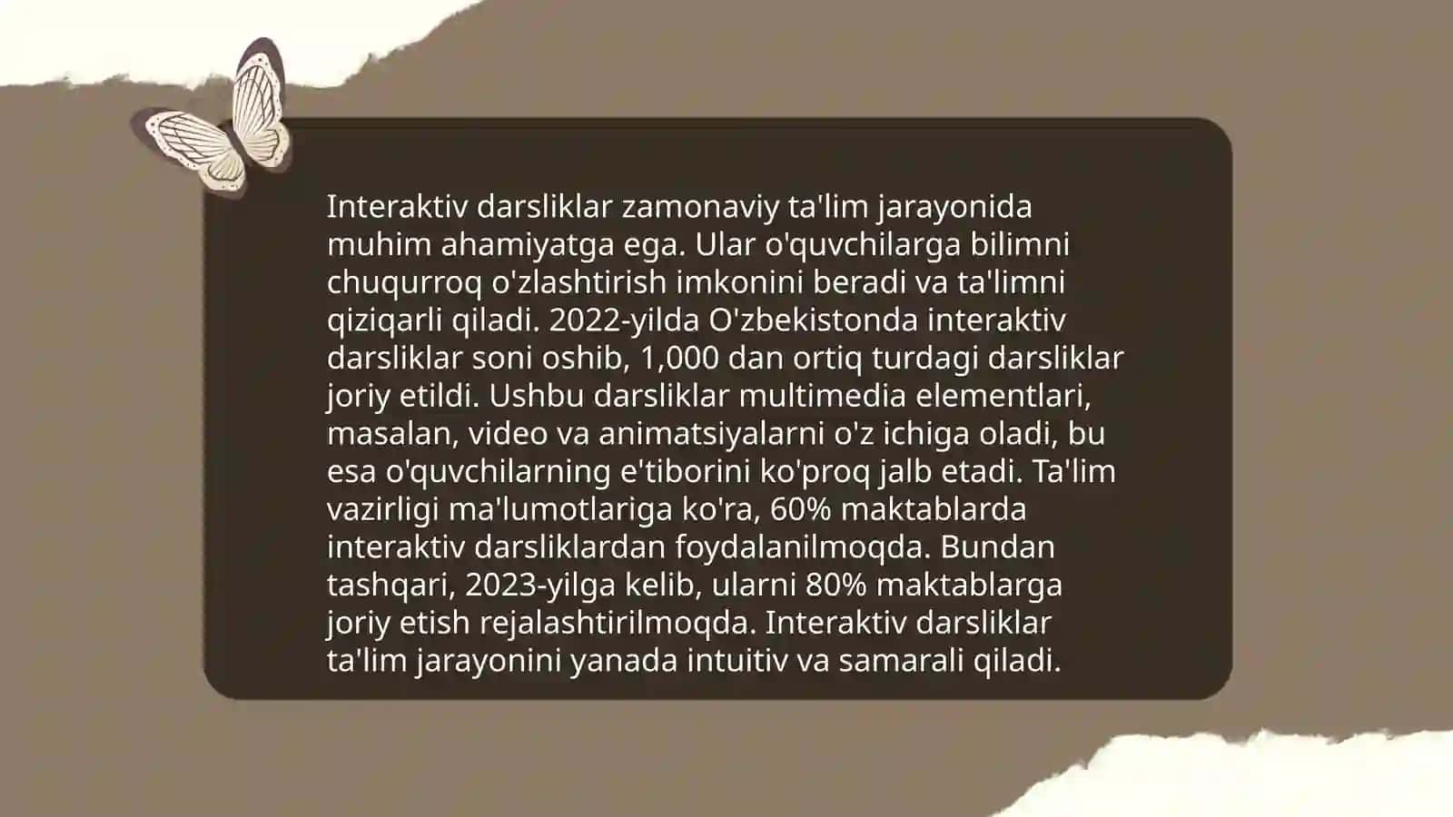 Interaktiv darsliklar 3