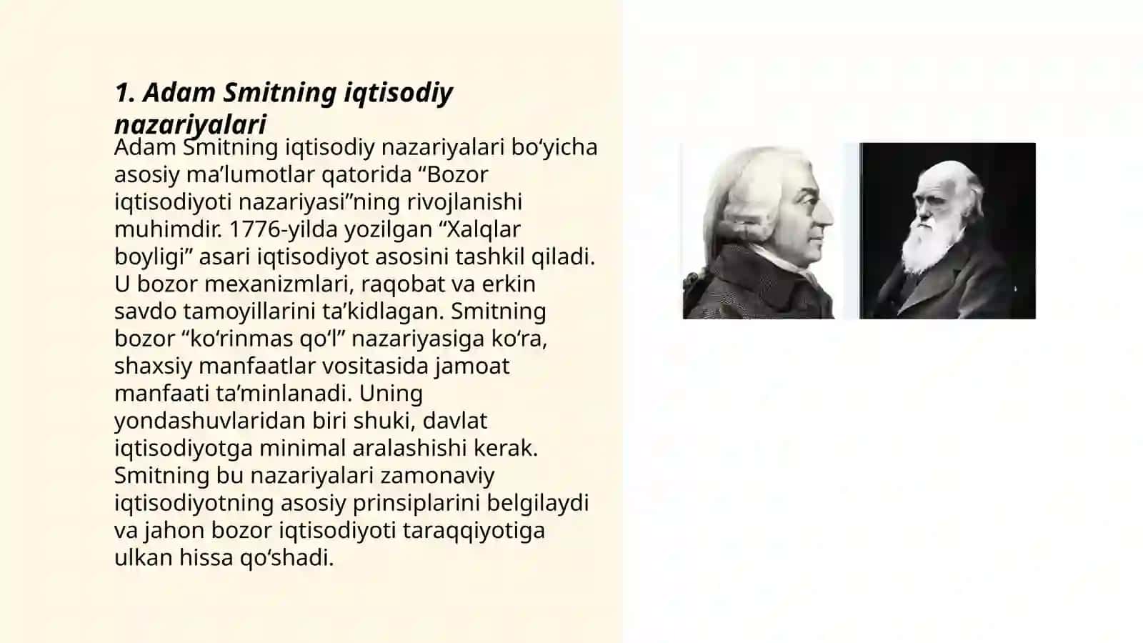 Adam Smitning iqtisodiy nazariyalari 3