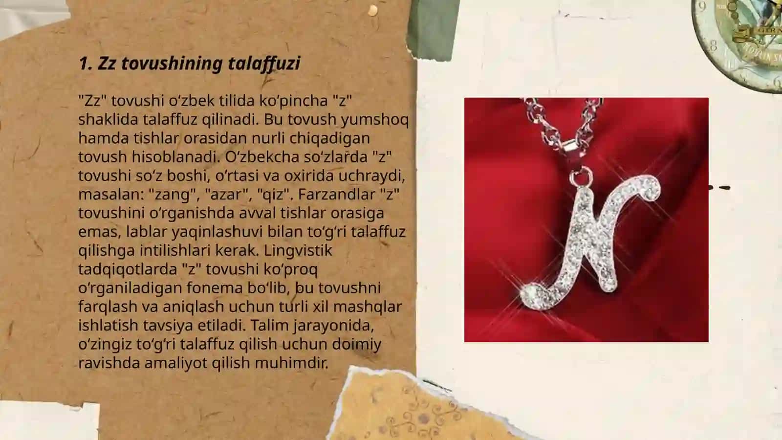 Zz tovushi va harfi 3