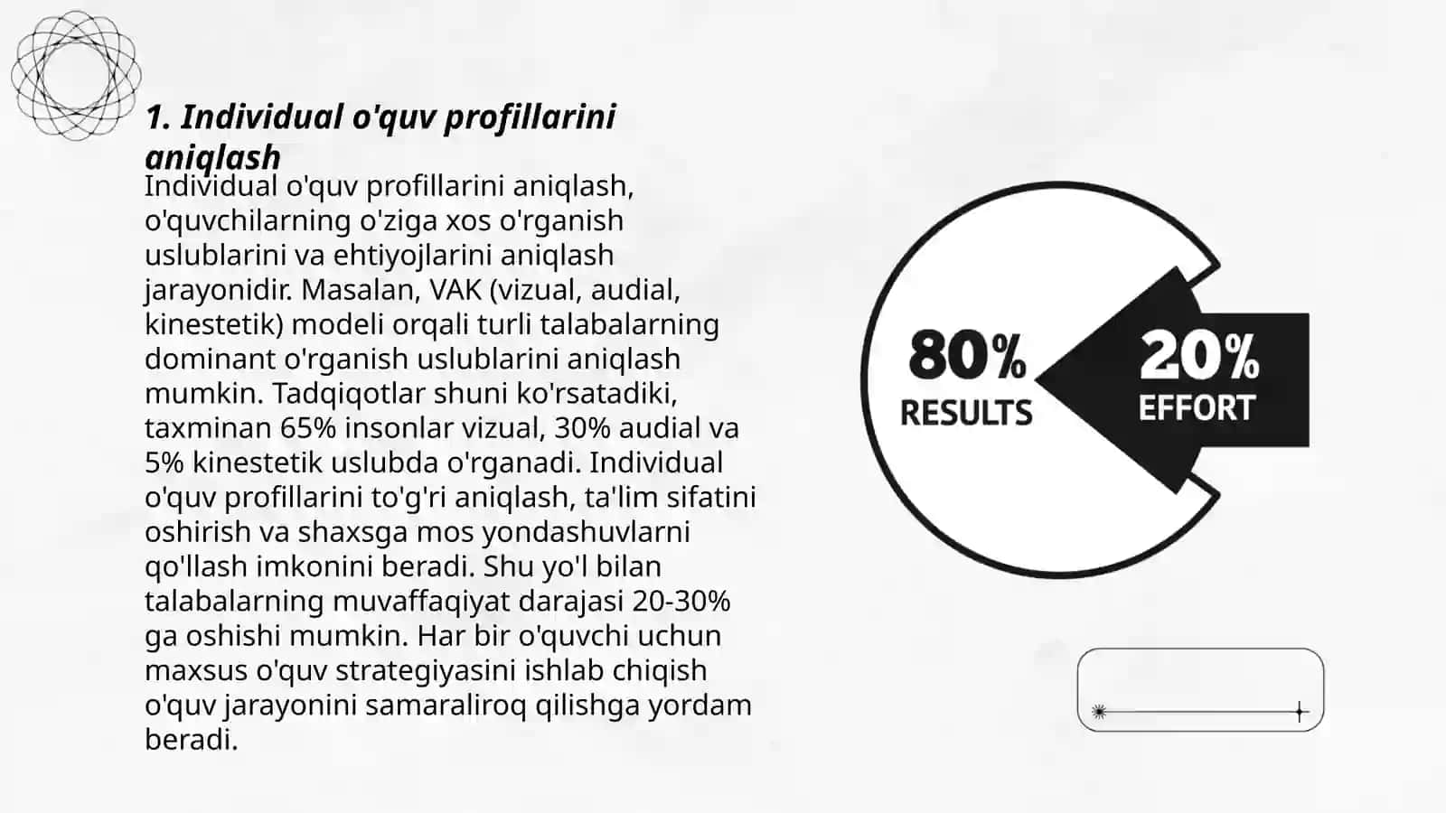 Ta'lim jarayonida individual lateratsiya profillarini hisobga olish 3