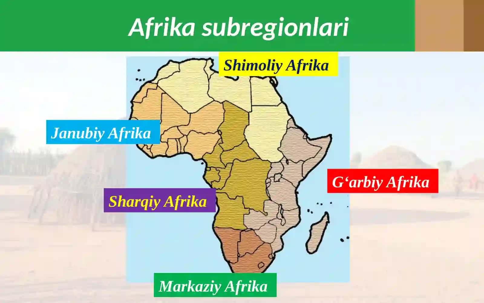 Afrika subregionlari 3