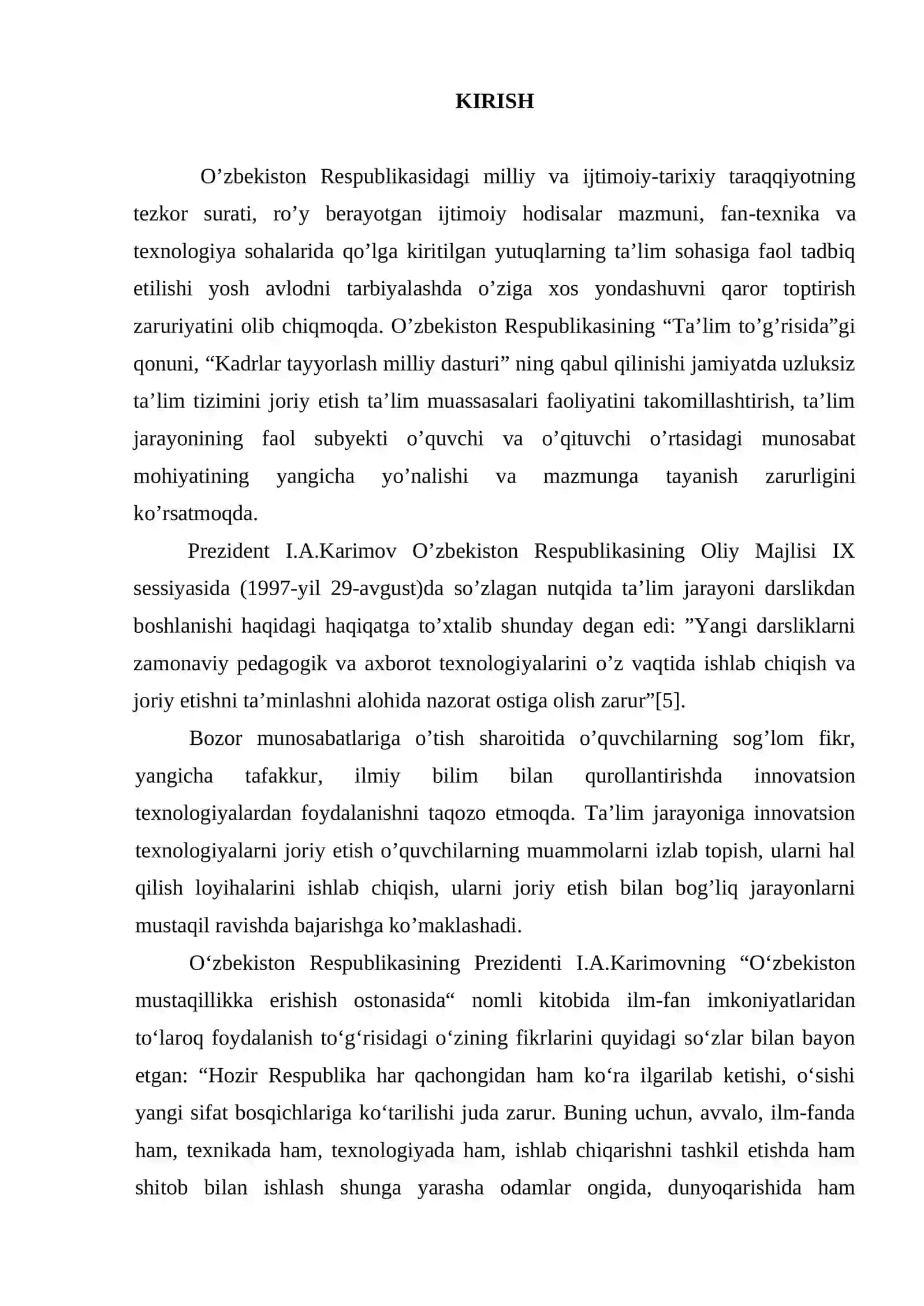 Yasashga doir masalar yechish metodlari 3