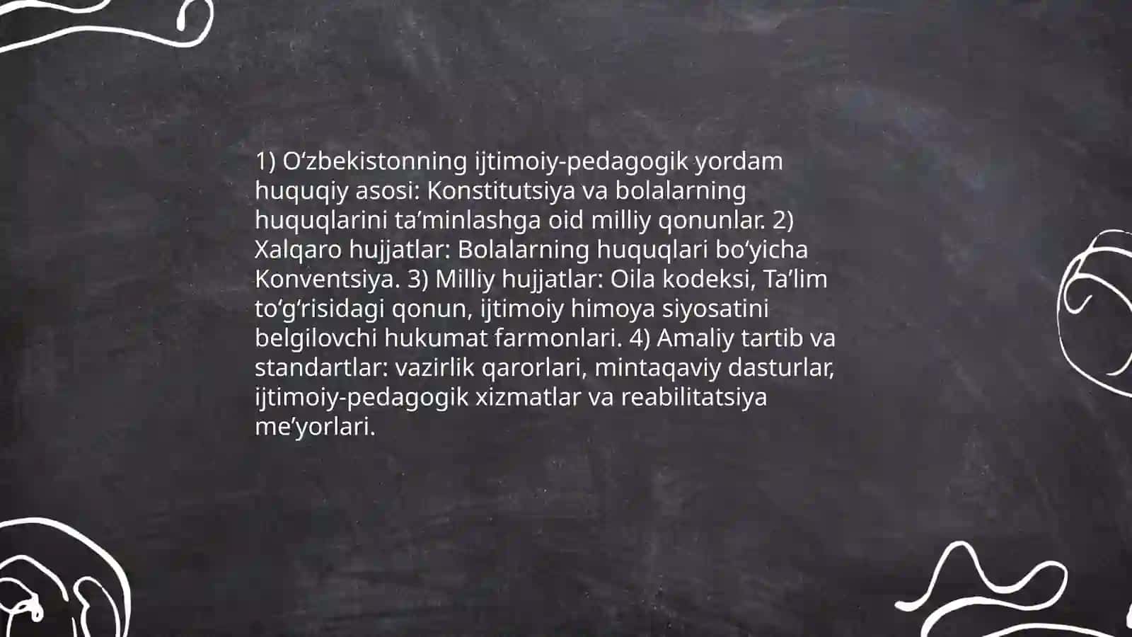 Oʻzbekistonda alohida yordamga muhtoj bolalarga ijtimoiy pedagogik yordam tashkil etish 3
