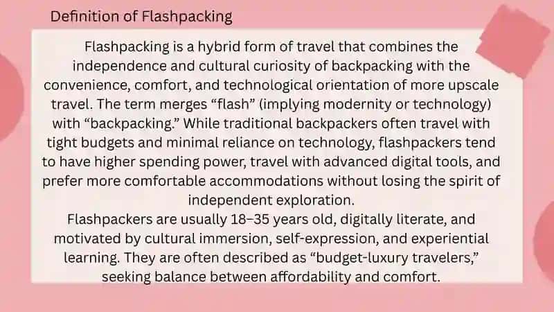 Flashpacking and Event-Based Tourism 3