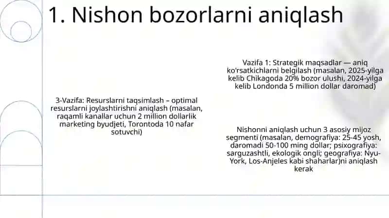 Strategiyani yaratishning 3 vazifasi 3