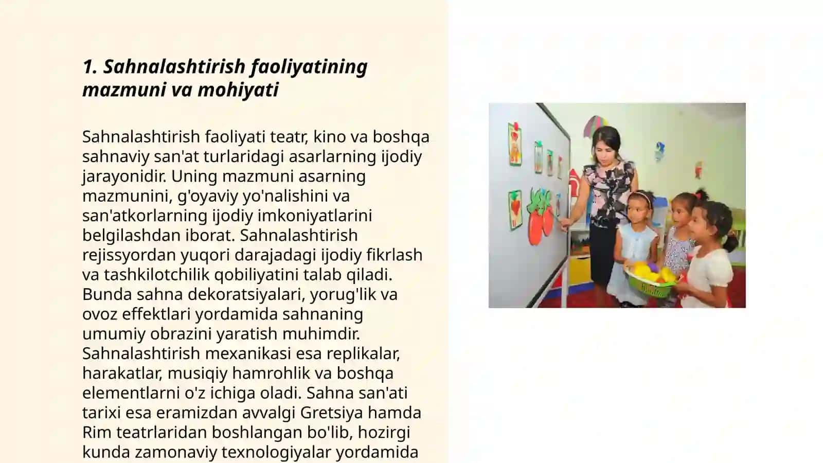 Sahnalashtirish faoliyati vositasida bolalarda ijodiy qobiliyatlarini rivojlantirish 3