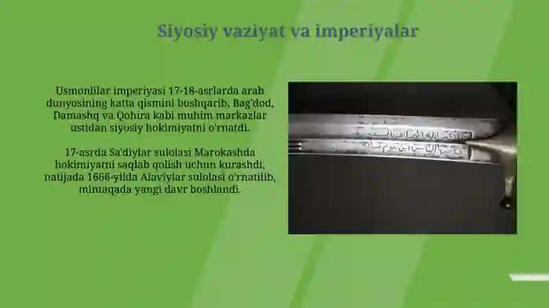 17-18asrlardaArabmamlakatlari 3