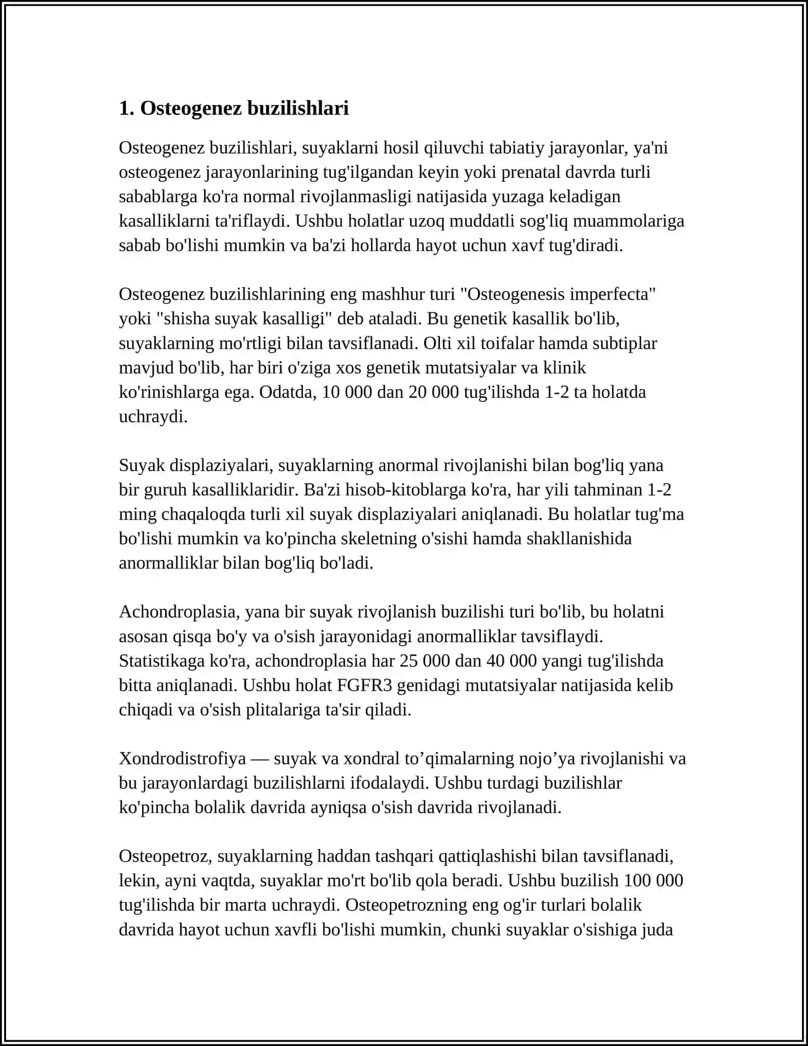 SKELETNING RIVOJLANISH ANOMALIYALARI 3