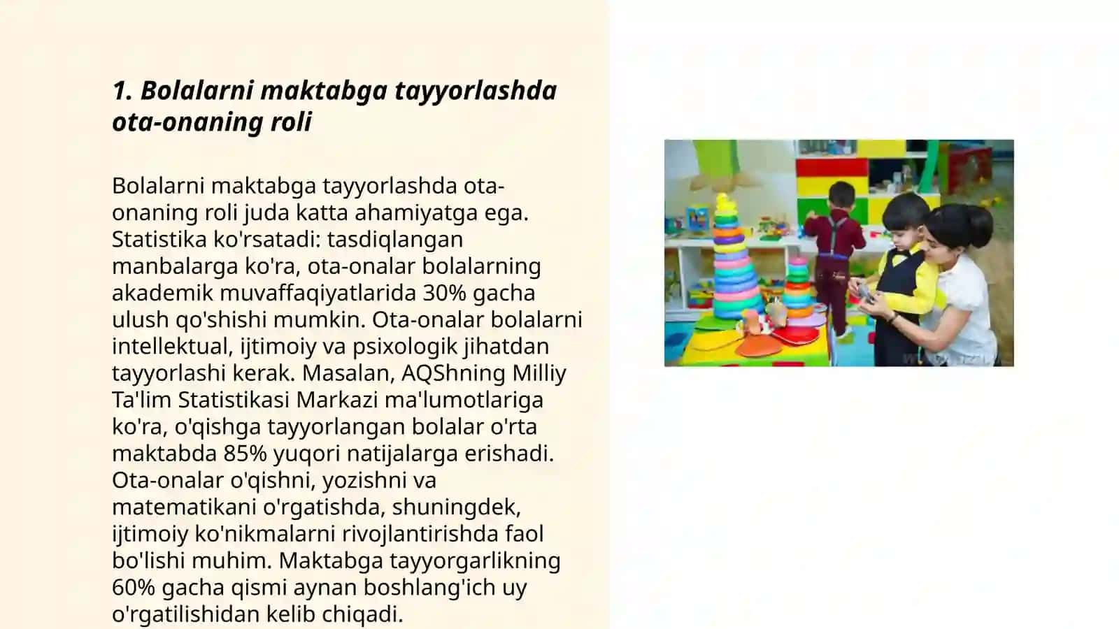 Bolalarni maktabga tayyorlashda oilaning o‘rni 3
