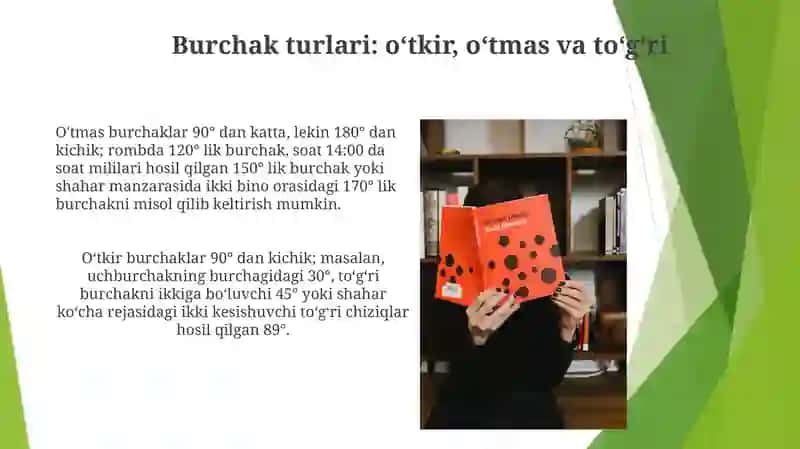 Burchak o‘lchovlari turlarini o‘rganish 3