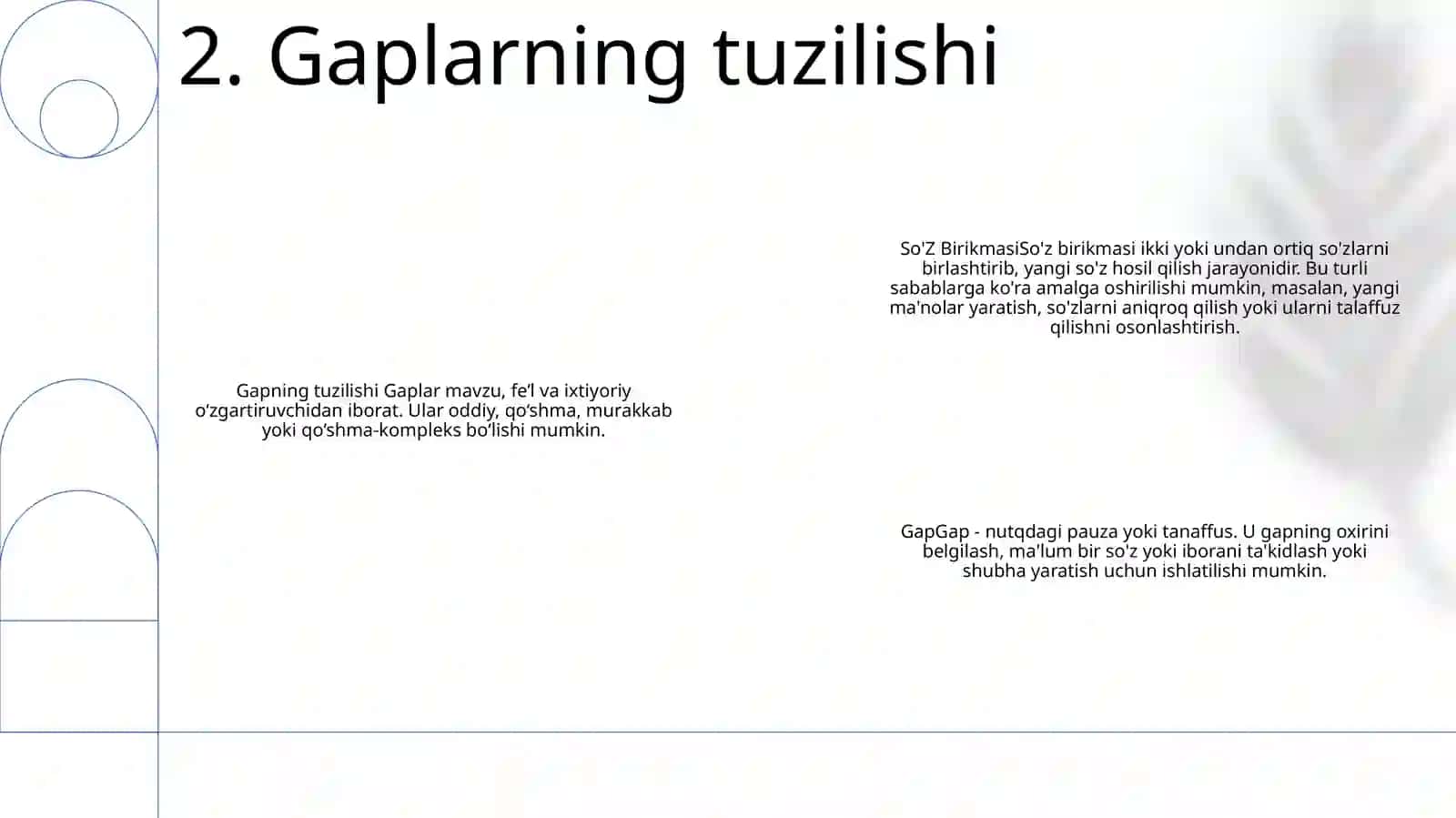 So'Z Birikmasi Va Gap 3