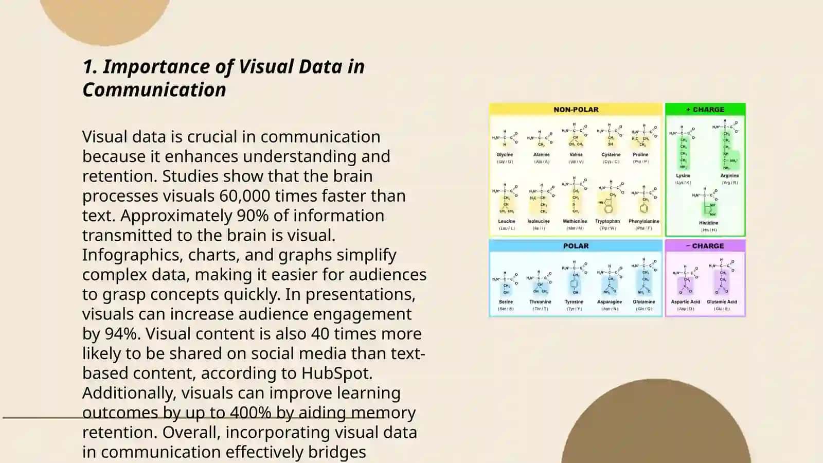 Writing description of visual data 3