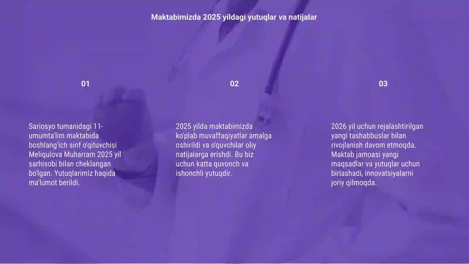 Mavzu: Muharram 2025 va 2026 yil rejalari 3