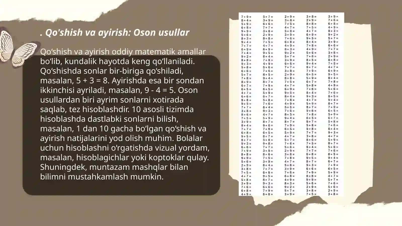 Boshlang'ich sinflarda matematikadan og'zaki hisoblashda o'rgatish metodikasi ( 3-4 sinflar misolida ) 3