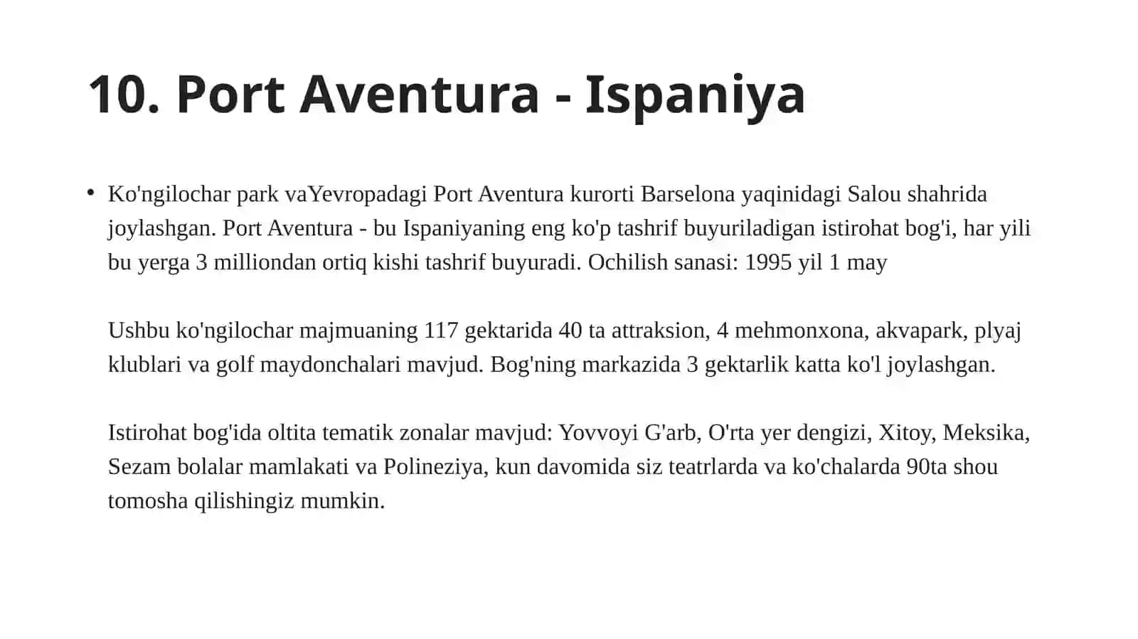 Port Aventura - Ispaniya 3