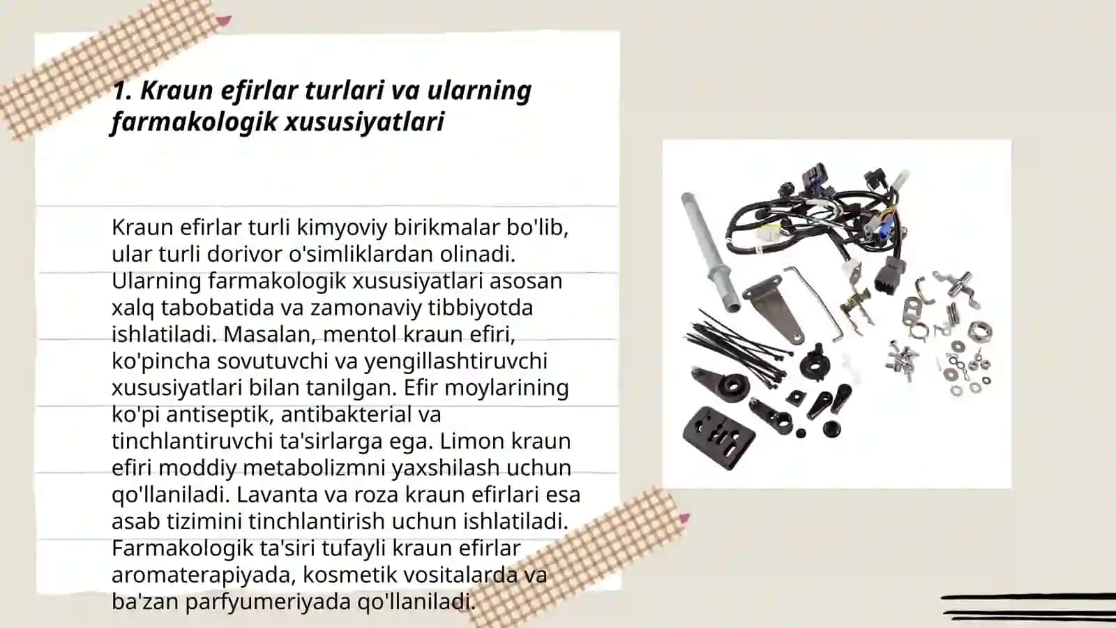 Kraun efirlar dori vositasi sifatida 3