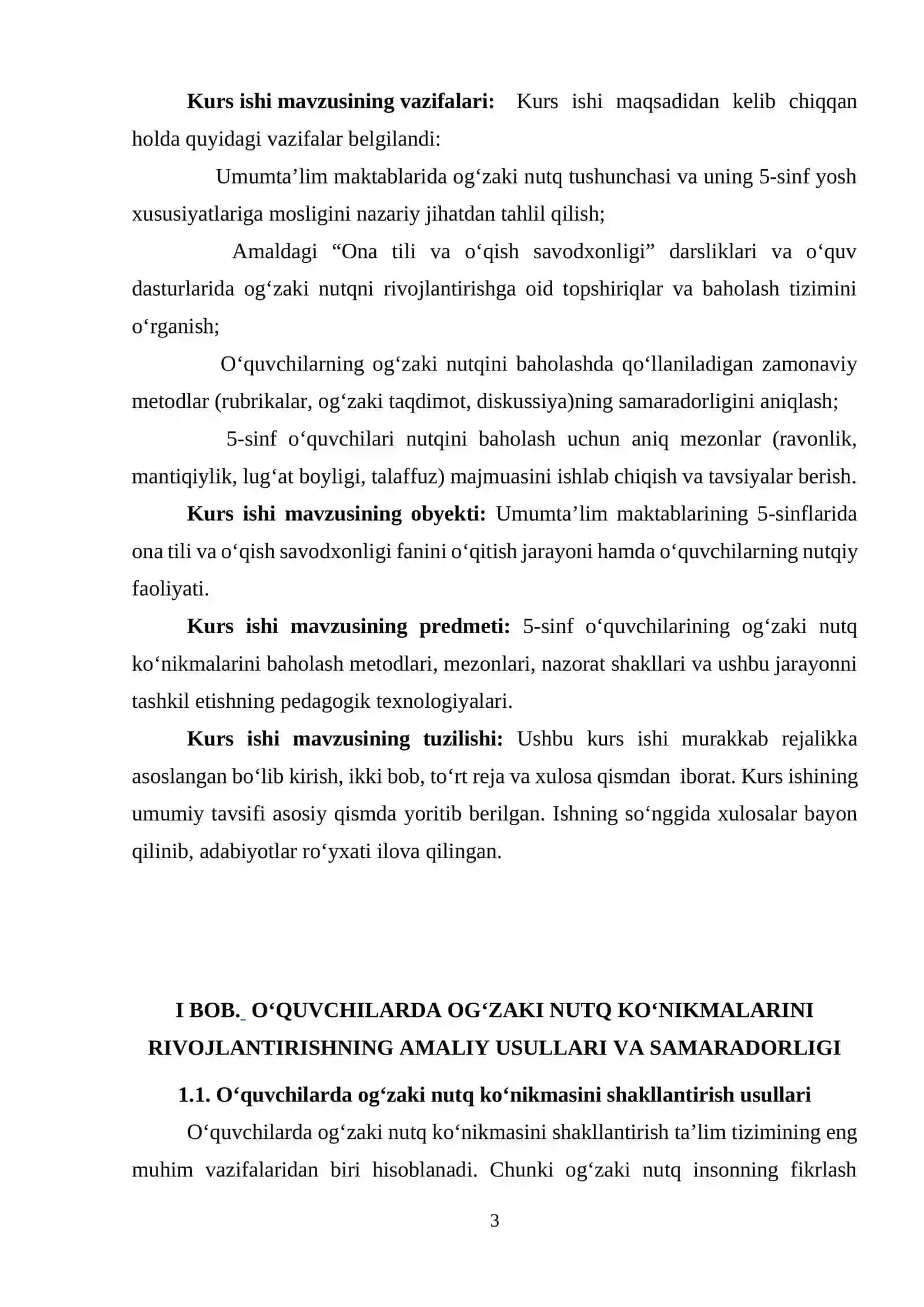 O‘QUVCHILARDA OG‘ZAKI NUTQ KO‘NIKMALARINI RIVOJ-LANTIRISHNING AMALIY USULLARI VA SAMARADORLIGI 3
