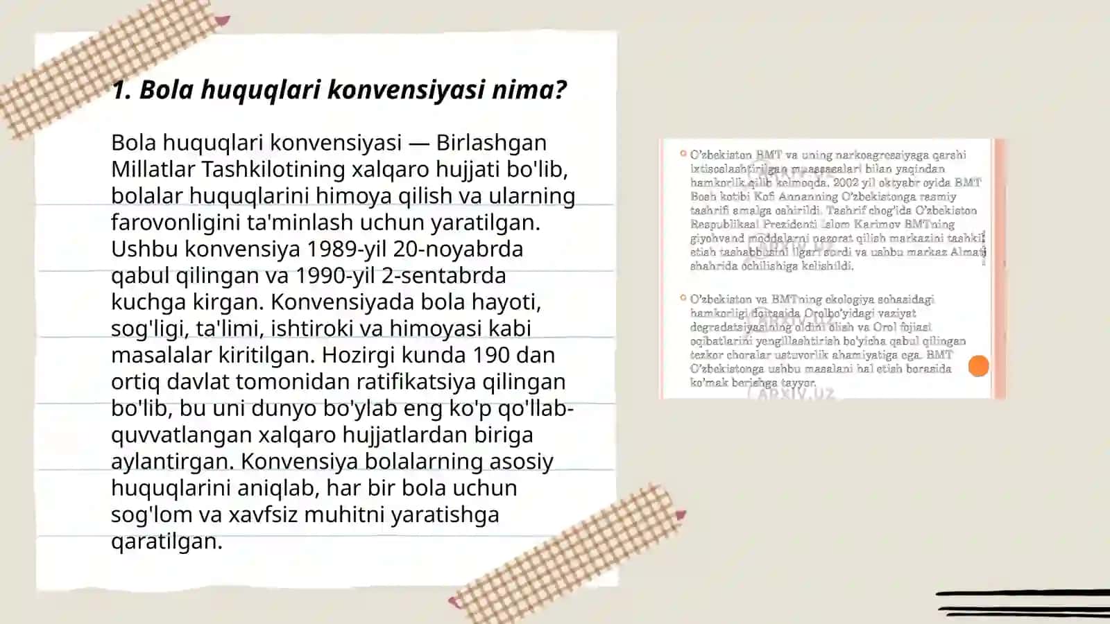 Bola huquqlari toʻgʻrisida BMT Konvensiyasi 3