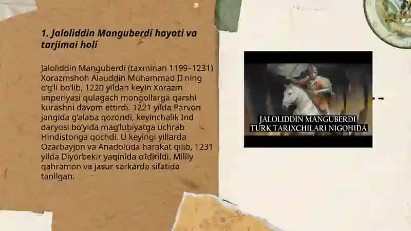 Jaloliddin Manguberdi vatan himoyachisi 3