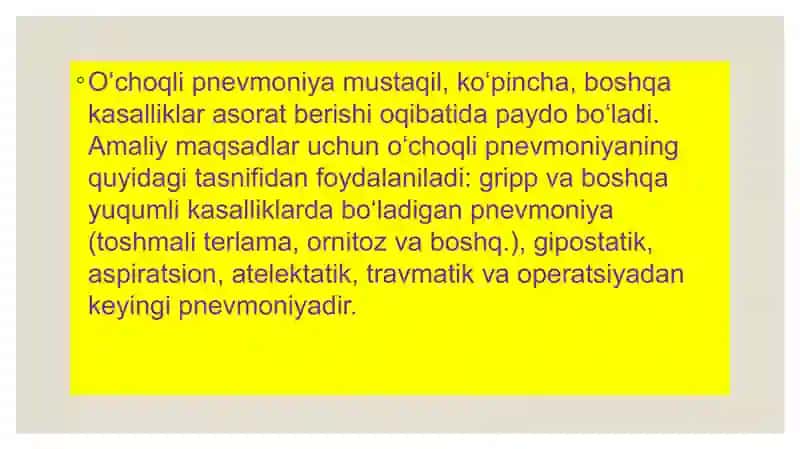 O'choqli va krupoz pnevmoniya 3