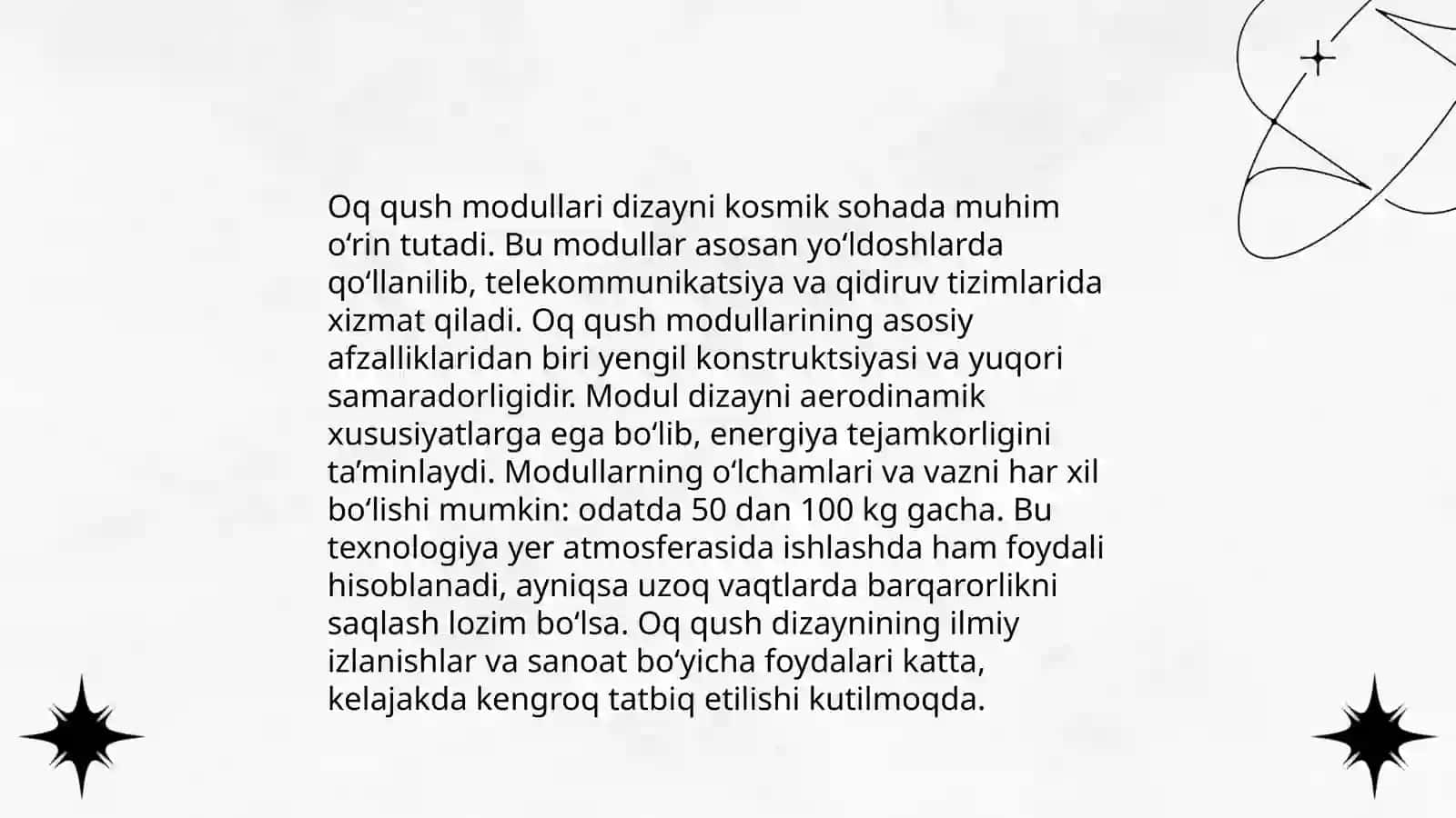 Oq qush modulli korgazmasini qurish va yasash 3