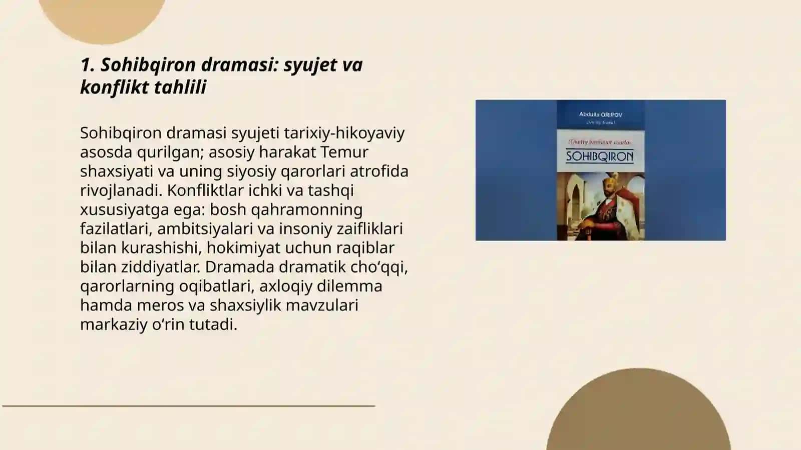 Sohibqiron dramasi 3
