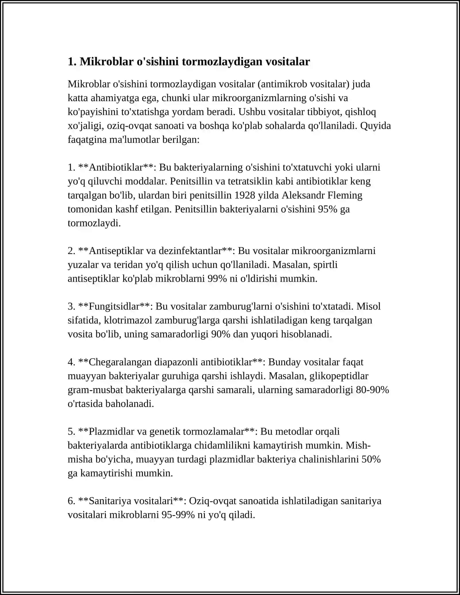 MIKROBLARGA QARSHI VOSITALAR 3