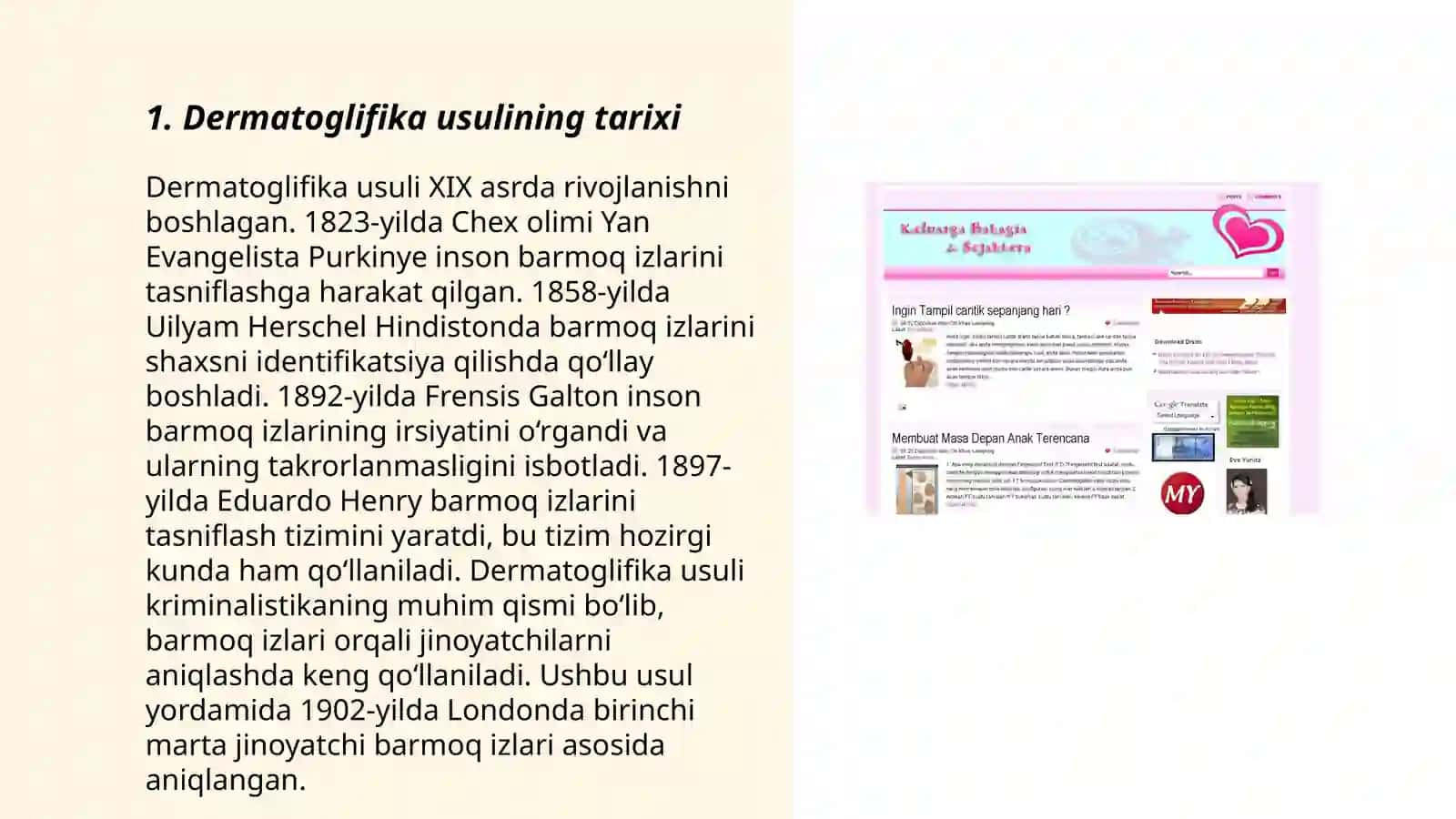 Dermatoglifika usuli 3