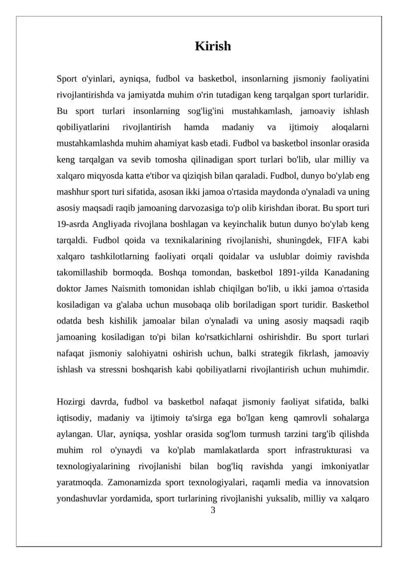 Sport O'yinlari Fudbol, Basketbol 3