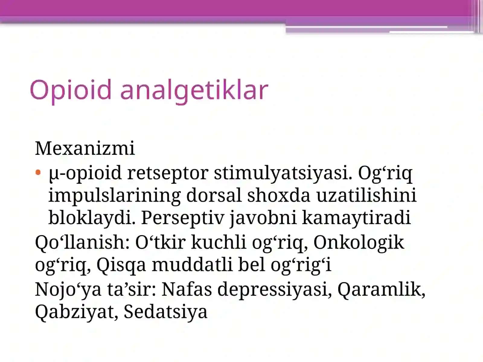 Artrit, artralgiya va belda og'riq sindromlarida dori vositalarini ratsional qo'llashga klinik-farma 3