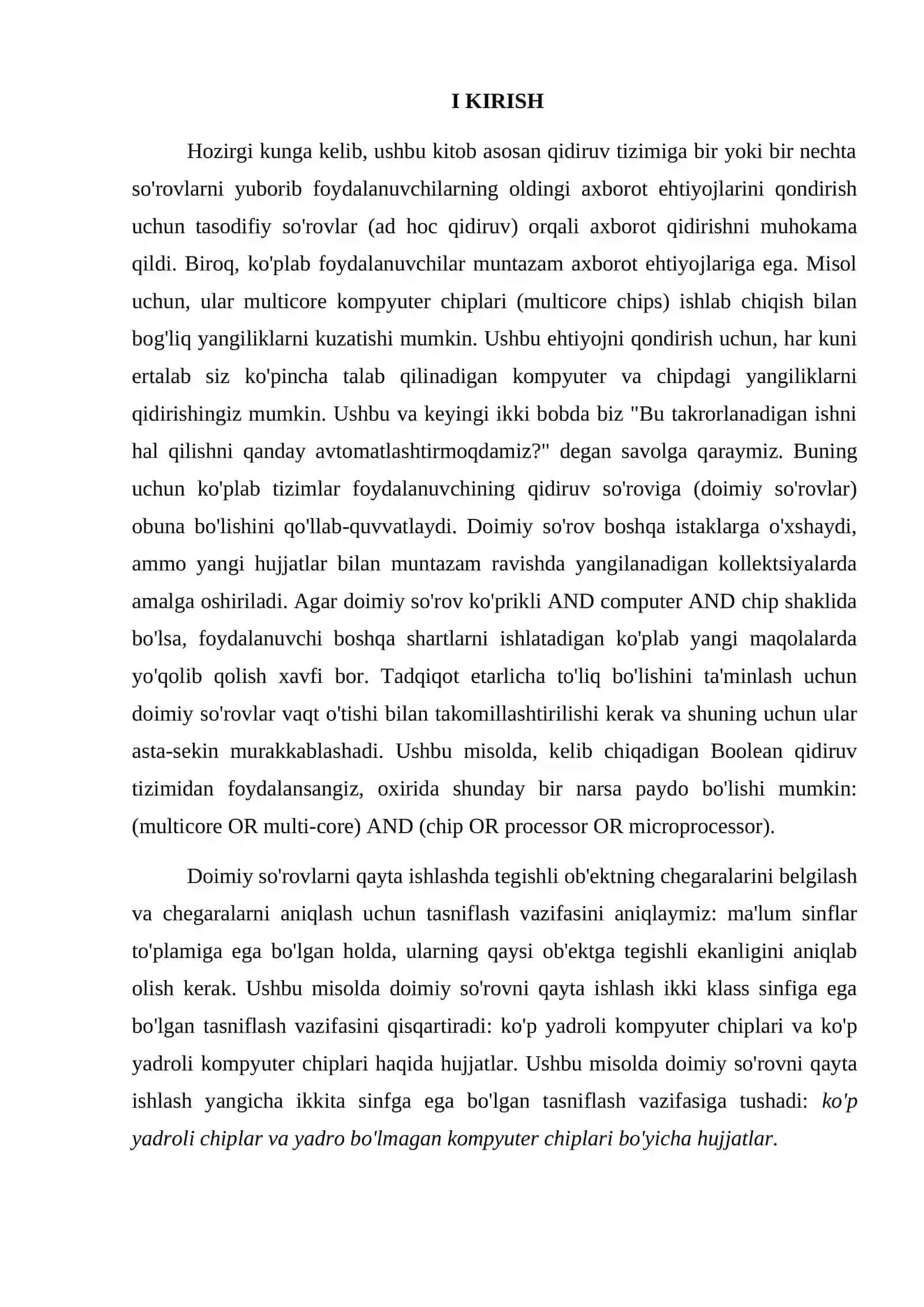 Matnlarni tasniflash va sodda Bayes yondashuvi 3
