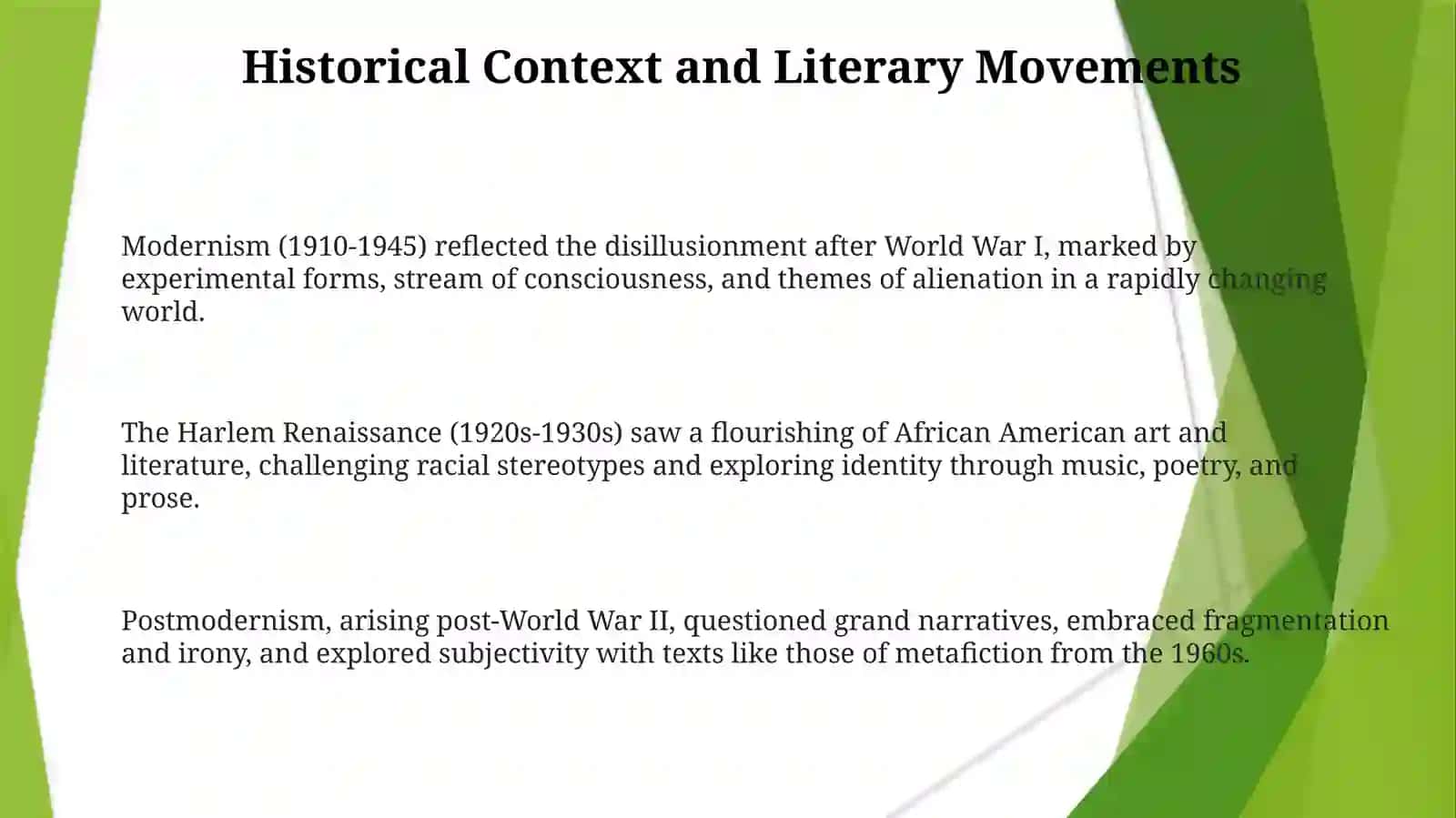 Americalliterature in the 20th-21st centuries 3