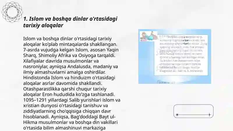 Islom va boshqa diniy aqidalar sinkretlashuvi natijasida shakllangan diniy ta'limotlar tarixi 3