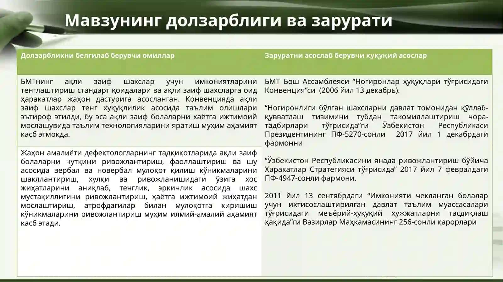 Ақли заиф ўқувчиларда вербал ва новербал мулоқотга киришиш кўникмаларини таълим жараёнида ривожлантириш 3